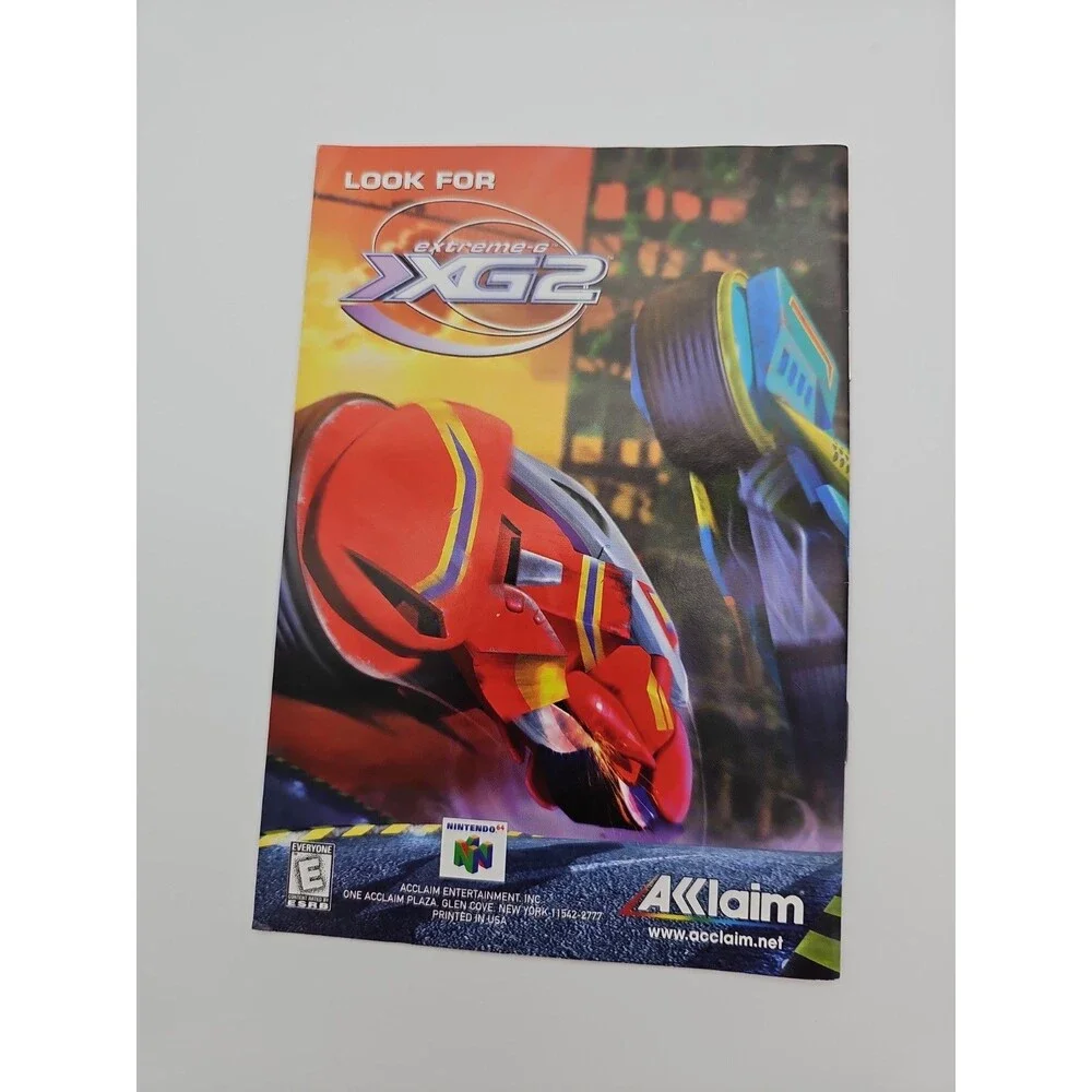 Turok 2 Seeds of Evil w/ Manual N64    1